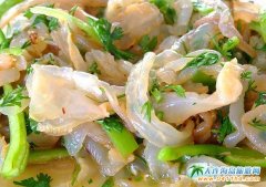 石城島美食:新味海蜇皮